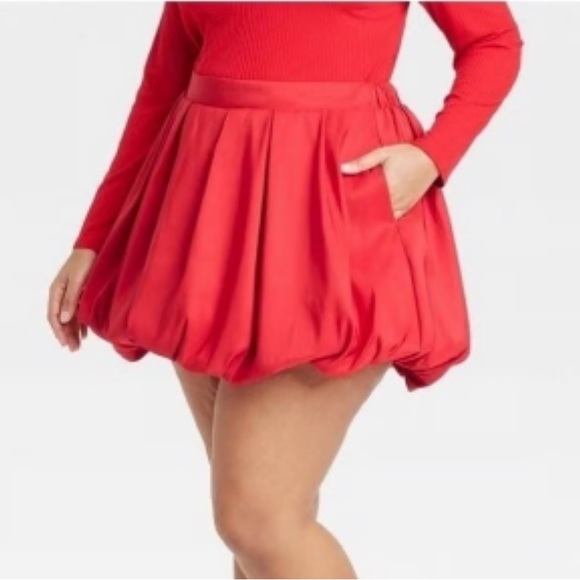 A New Day Bubble Hem Mini Skirt Size XL - Picture 13 of 13